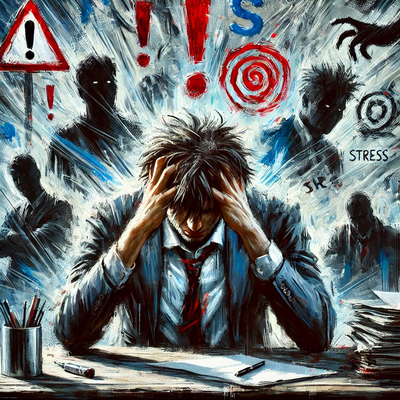 The effects on mental wellness of the sheer pressures of work