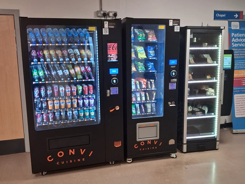 A successful new NHS vending Installation at Furness General Hospital