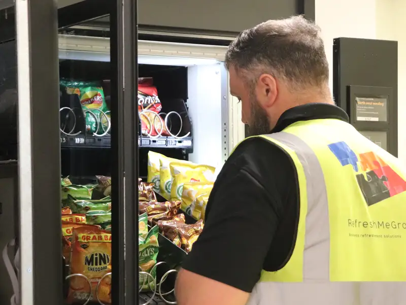 Driving innovation and technology using North West Vending’ s new efficient machine replenishment service and fleet routing
