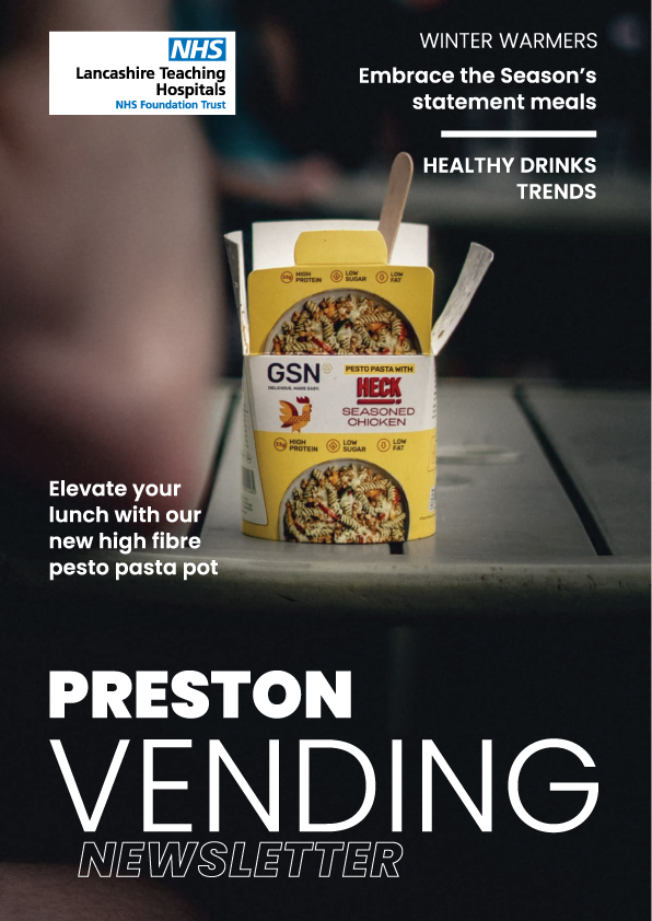 Lancashire Hospitals NHS Trust Vending NEWS for Preston Royal