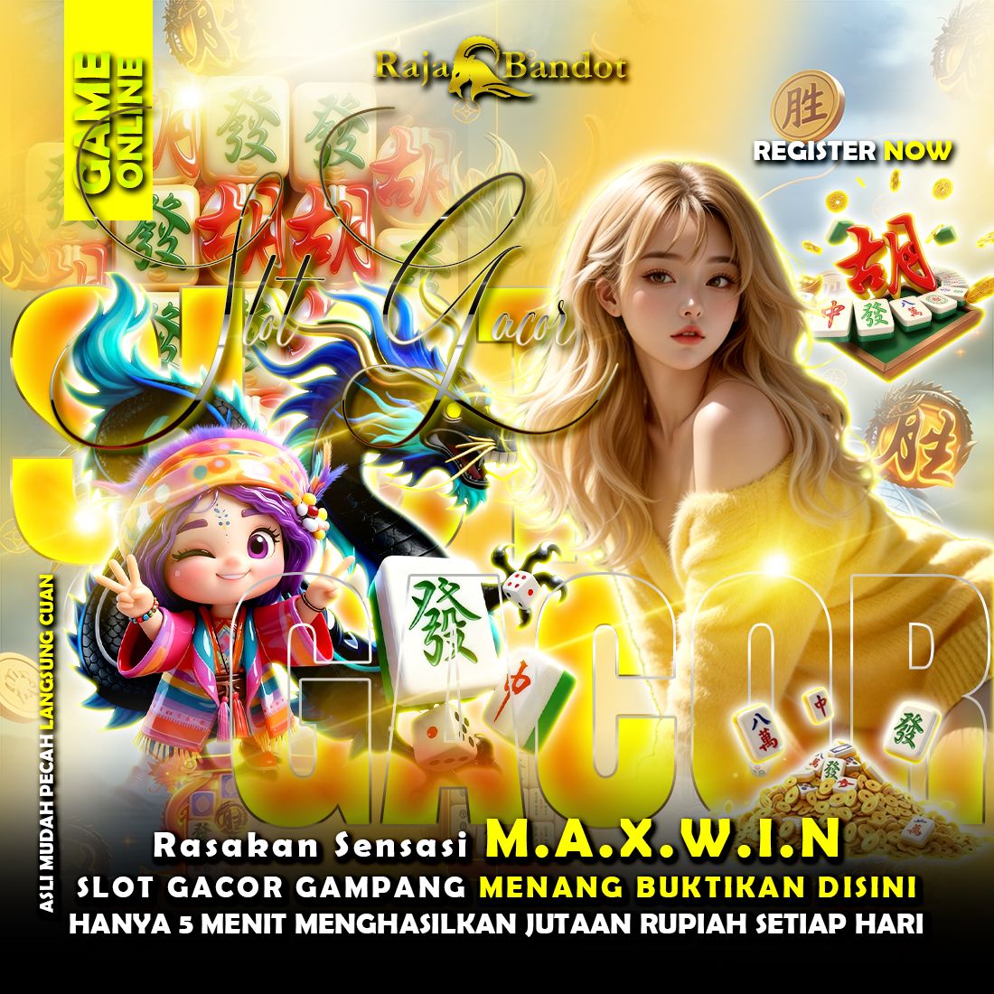 Rekomendasi Terbaik: RAJABANDOT LOGIN Link Alternatif Slot Gacor Hari Ini Bosque
