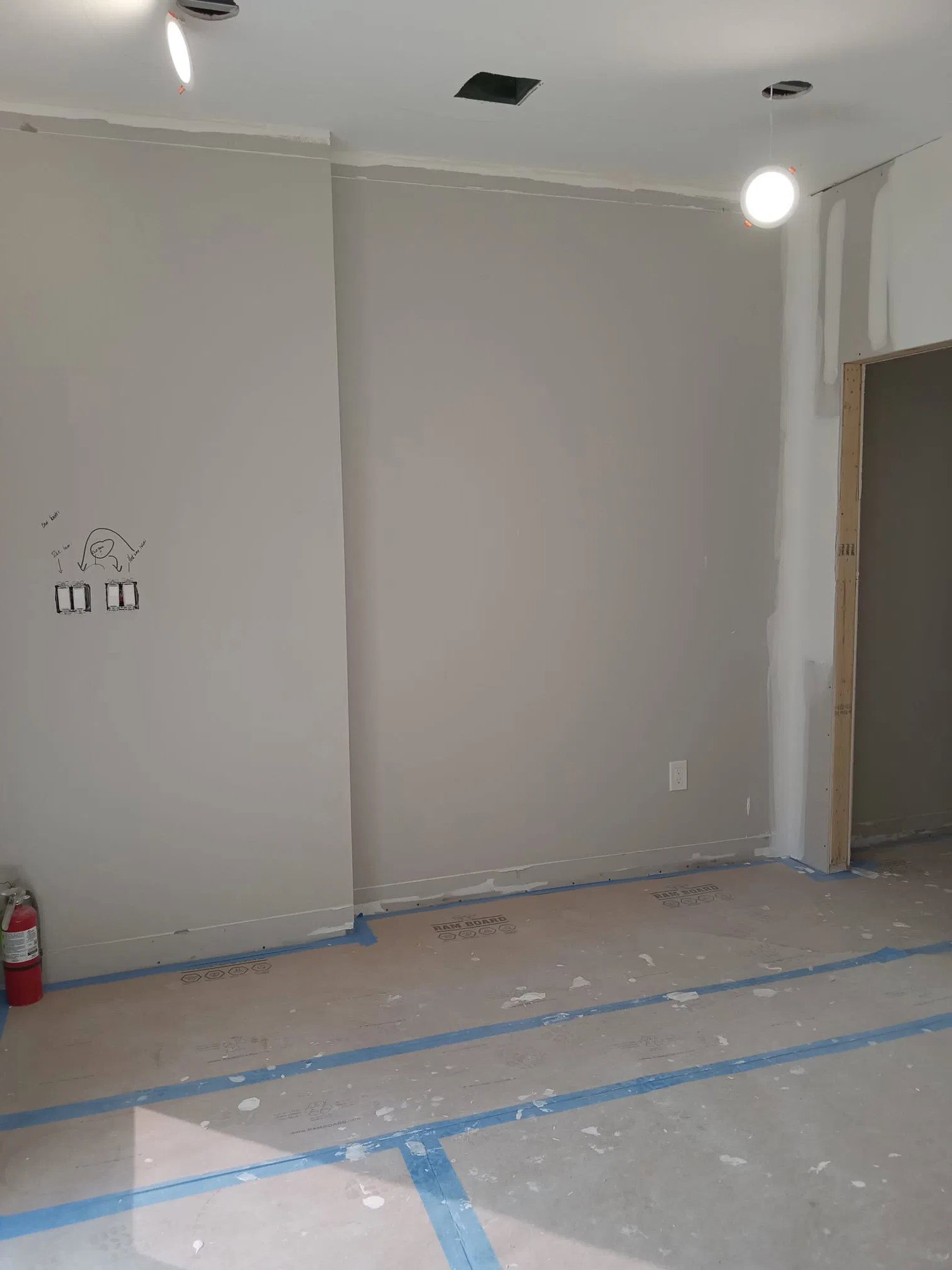 Drywall repairs