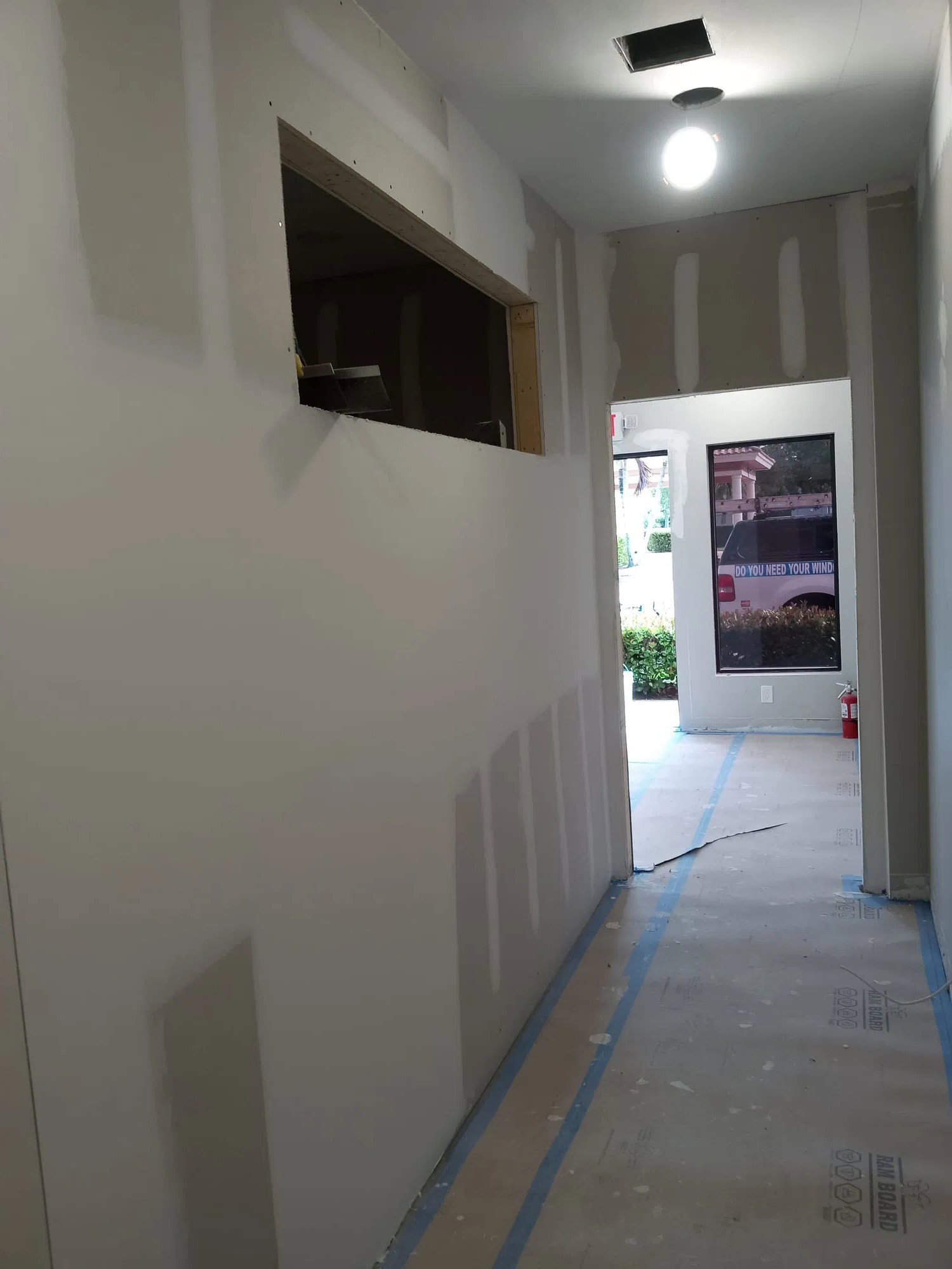 Drywall repairs