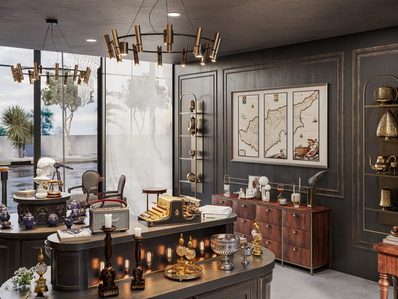 ANTİQUE & CİGARETTE SHOP 3948 - ENGLAND