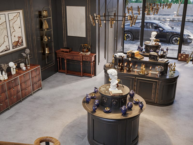 ANTİQUE & CİGARETTE SHOP 3948 - ENGLAND