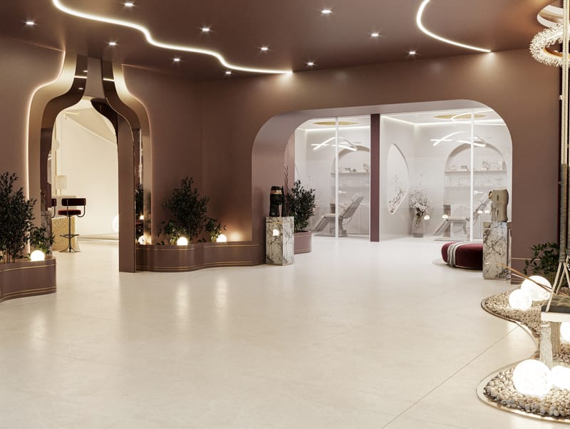 LUXURY BEAUTY SALON 4976 - SAUDI ARABIA