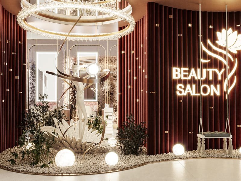 LUXURY BEAUTY SALON 4976 - SAUDI ARABIA