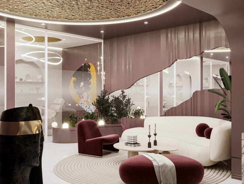 LUXURY BEAUTY SALON 4976 - SAUDI ARABIA