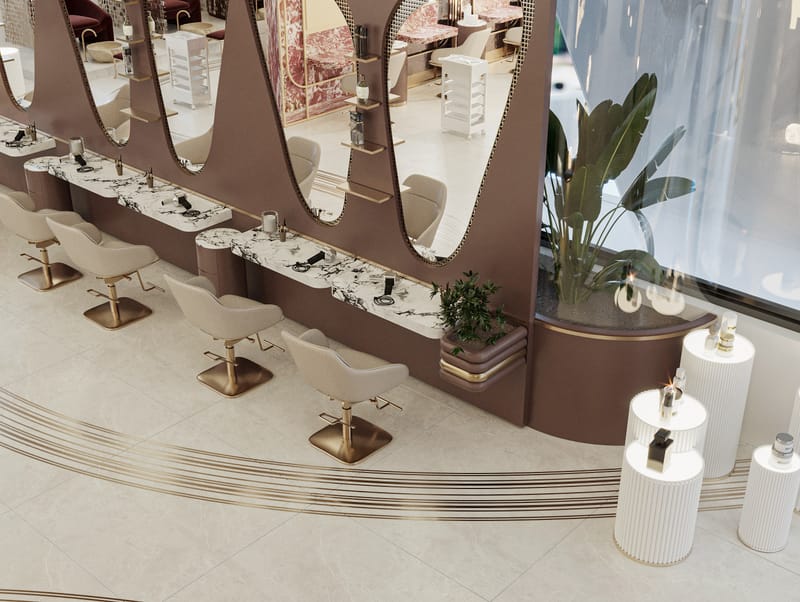 LUXURY BEAUTY SALON 4976 - SAUDI ARABIA