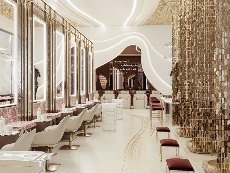 LUXURY BEAUTY SALON 4976 - SAUDI ARABIA