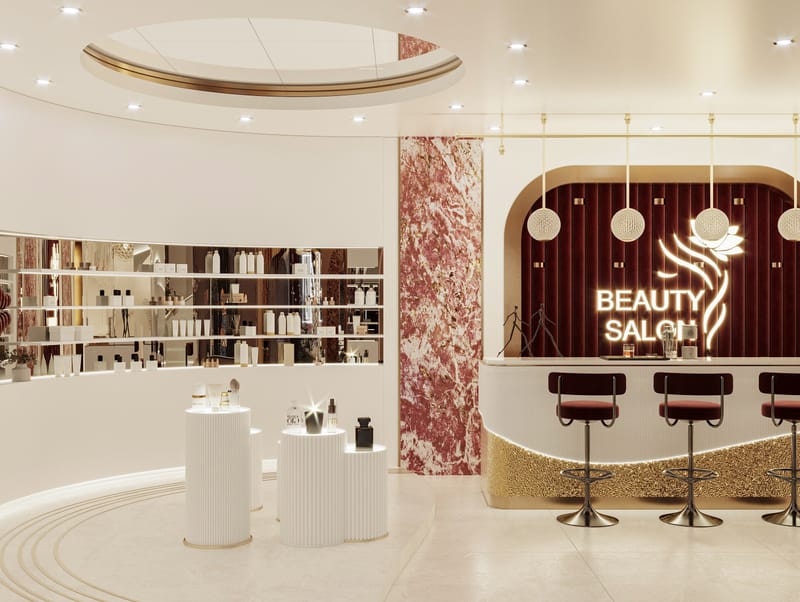 LUXURY BEAUTY SALON 4976 - SAUDI ARABIA