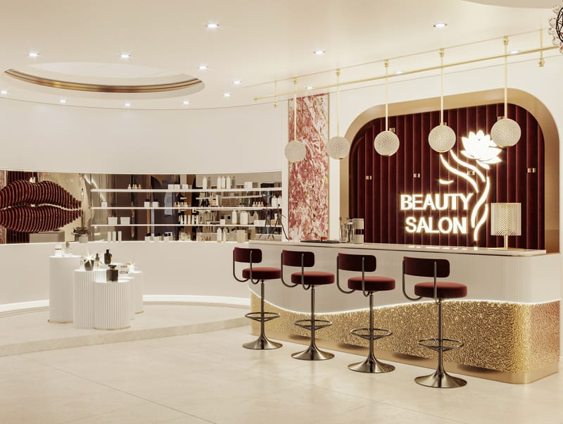 LUXURY BEAUTY SALON 4976 - SAUDI ARABIA