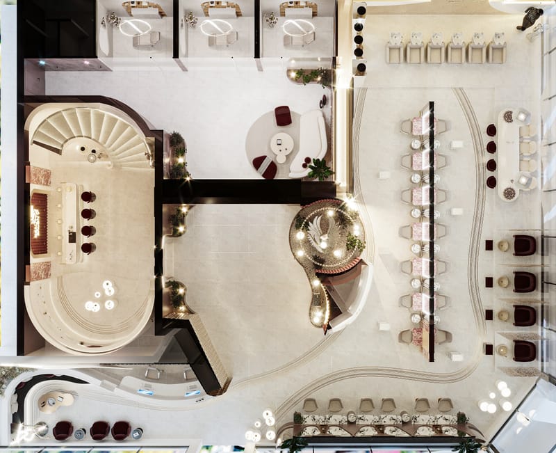 LUXURY BEAUTY SALON 4976 - SAUDI ARABIA