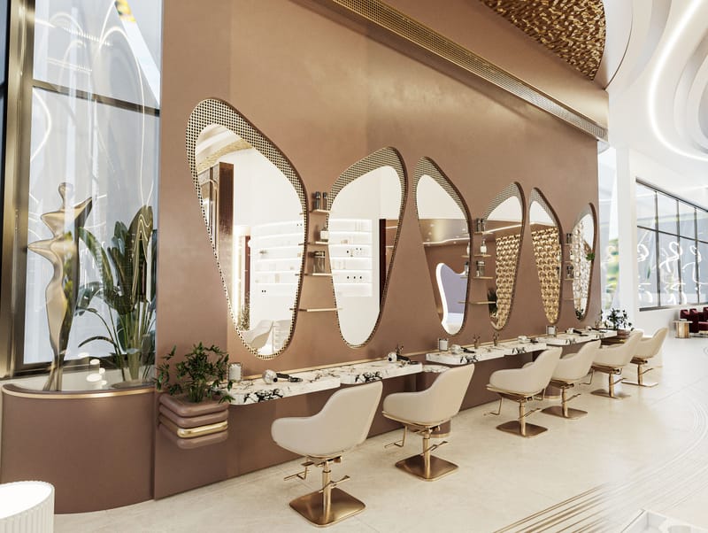LUXURY BEAUTY SALON 4976 - SAUDI ARABIA