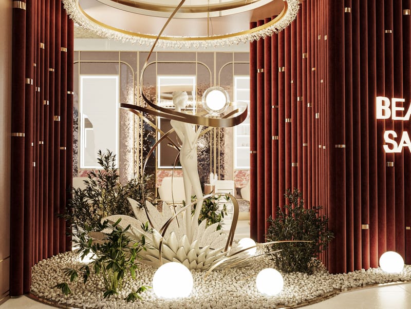 LUXURY BEAUTY SALON 4976 - SAUDI ARABIA