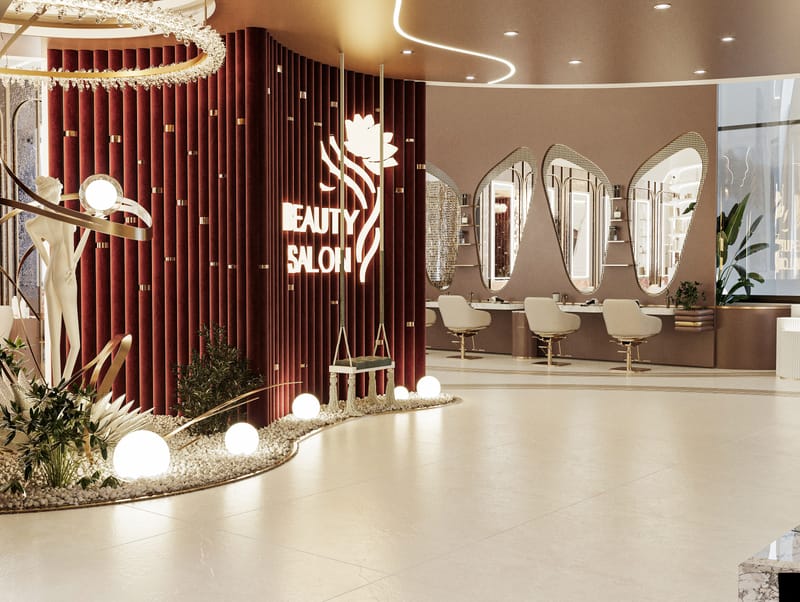 LUXURY BEAUTY SALON 4976 - SAUDI ARABIA