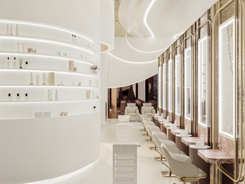 LUXURY BEAUTY SALON 4976 - SAUDI ARABIA