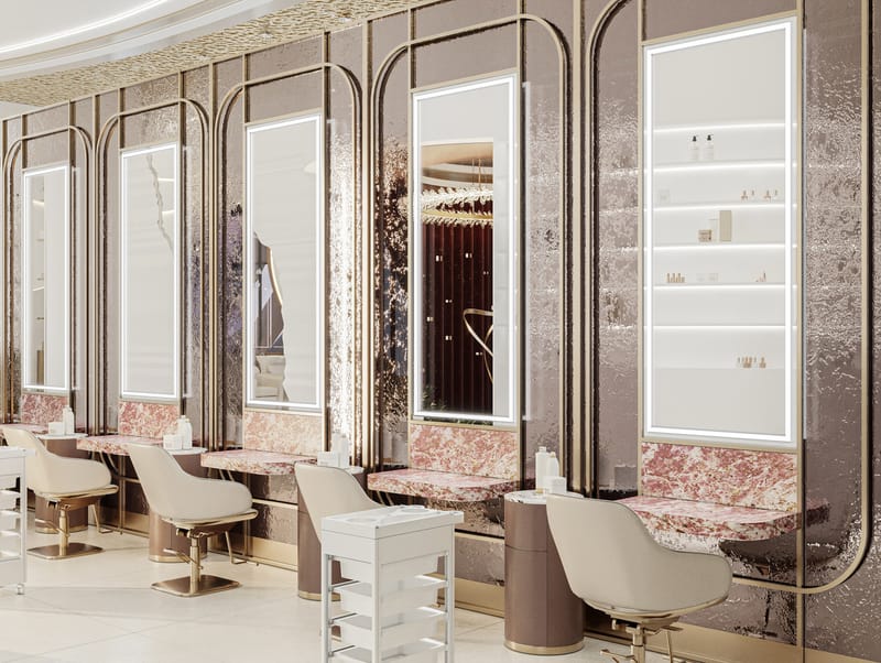LUXURY BEAUTY SALON 4976 - SAUDI ARABIA