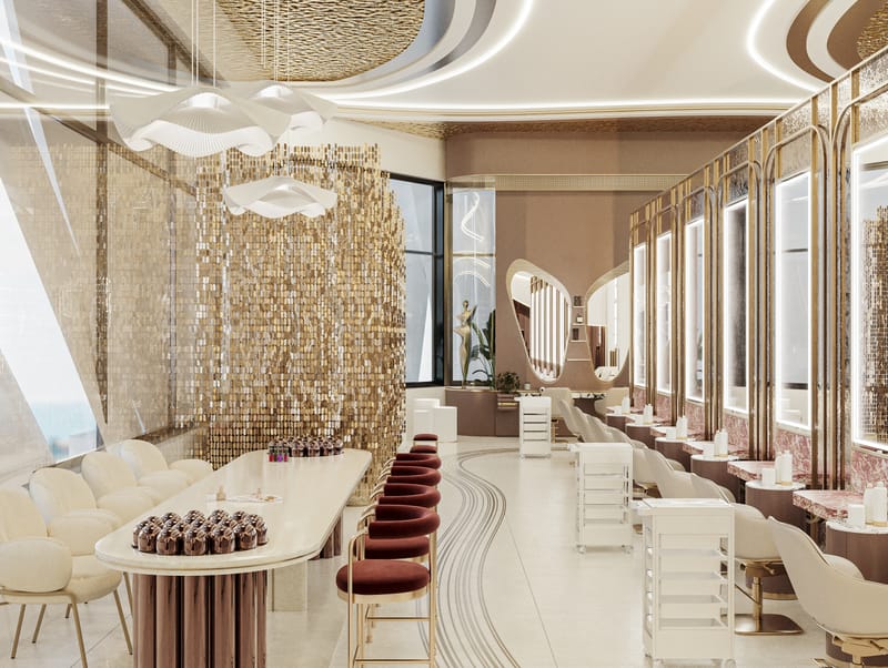 LUXURY BEAUTY SALON 4976 - SAUDI ARABIA
