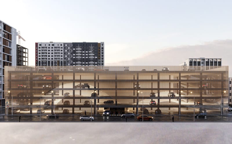 MODERN PARKING LOT DESING 6738 - DUBAI