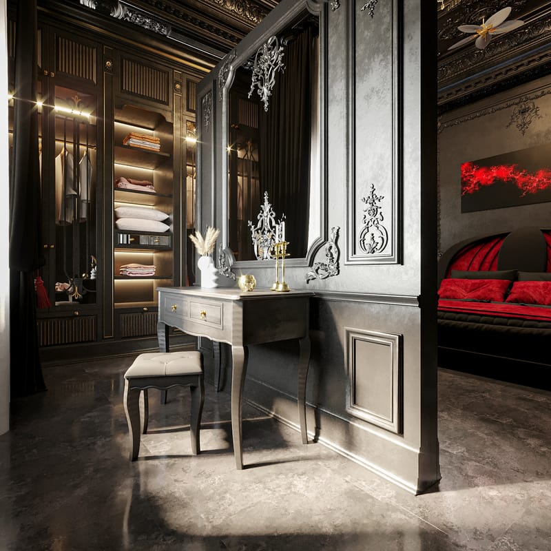 DARK BEDROOM 4934 - DUBAİ