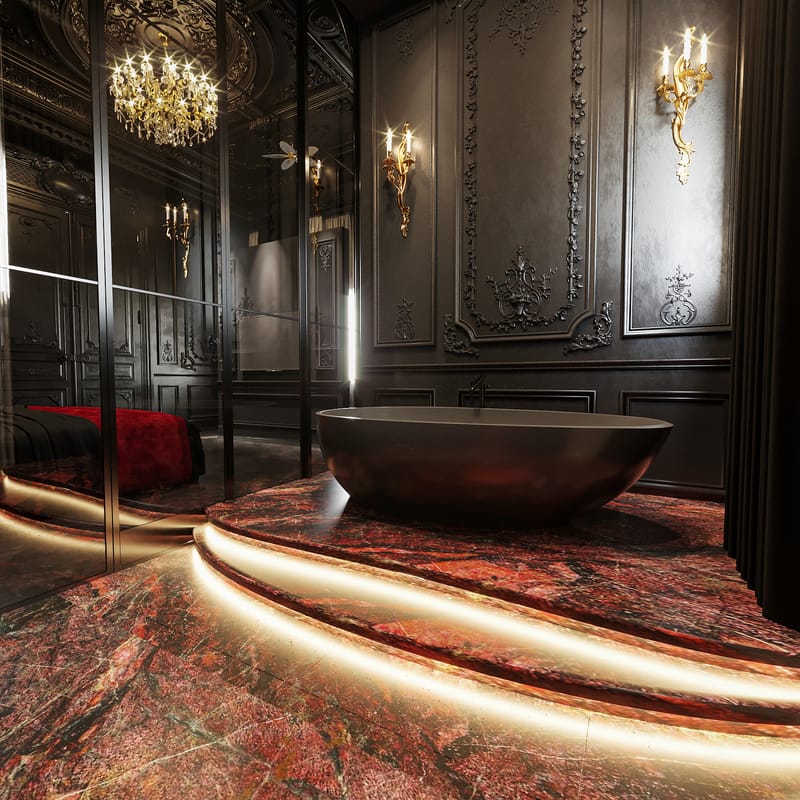 DARK BEDROOM 4934 - DUBAİ