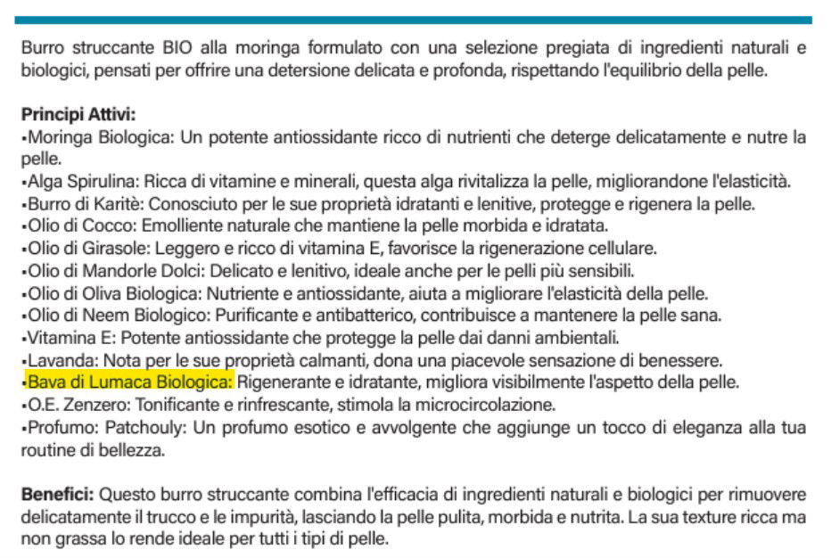 LISTINO prodotti NATURALMENTE PUGLIA