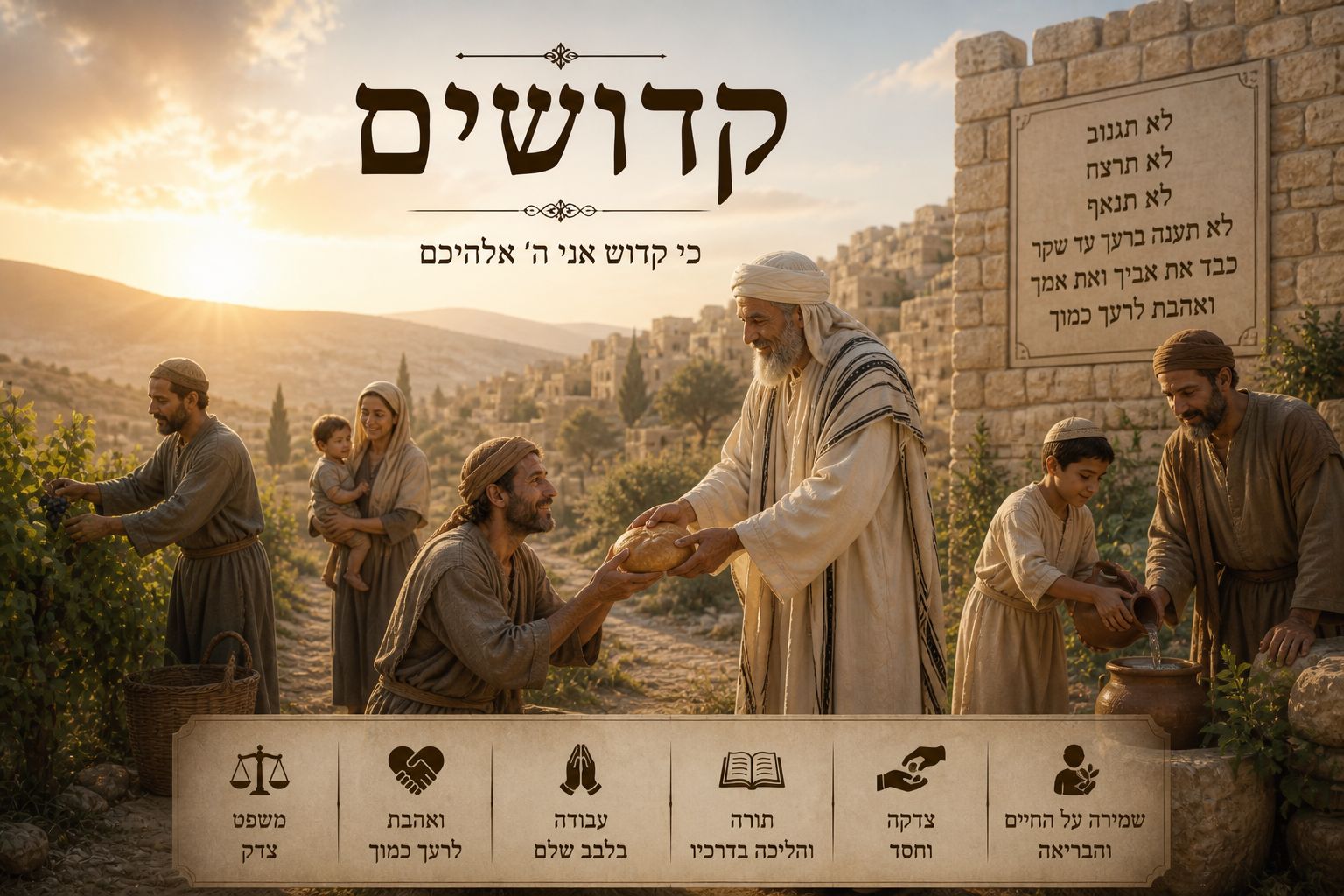 פָּרָשַׁת קְדוֹשִׁים - קוֹרֵאת לָנוּ לִשְׁקֹד עַל הָאֱמֶת, תּוֹךְ בֵּרוּר מִדּוֹתֵינוּ, וּלְהִתְחַבֵּר לָאַהֲבָה הַטְּהוֹרָה הַמְּמָאֶנֶת לְמַלֵּא אוֹתָנוּ.