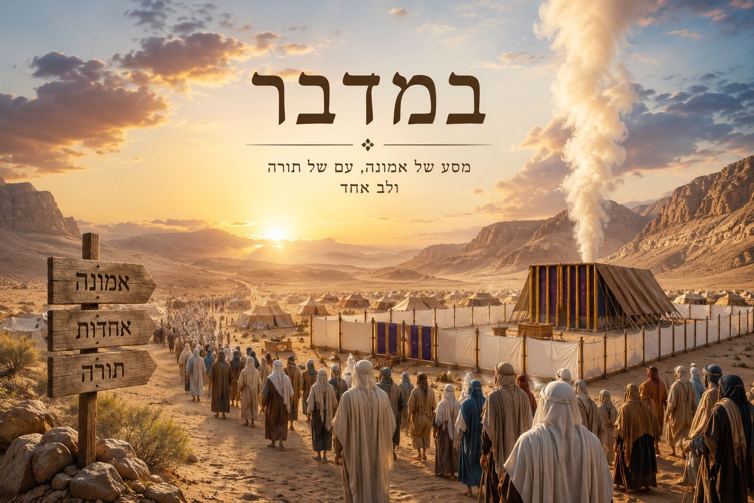 פָּרָשַׁת בְּמִדְבַּר -מְלַמֶּדֶת אוֹתָנוּ, כִּי הַתְּנַאי לְקַבֵּל אֶת הַתּוֹרָה - לְקַבֵּל אֶת הַשָּׁלוֹם, טָמוּן בְּקַבָּלַת רִגְעֵי הַמִּדְבָּר וְהַשְּׁמָמָה שֶׁבַּנֶּפֶשׁ.