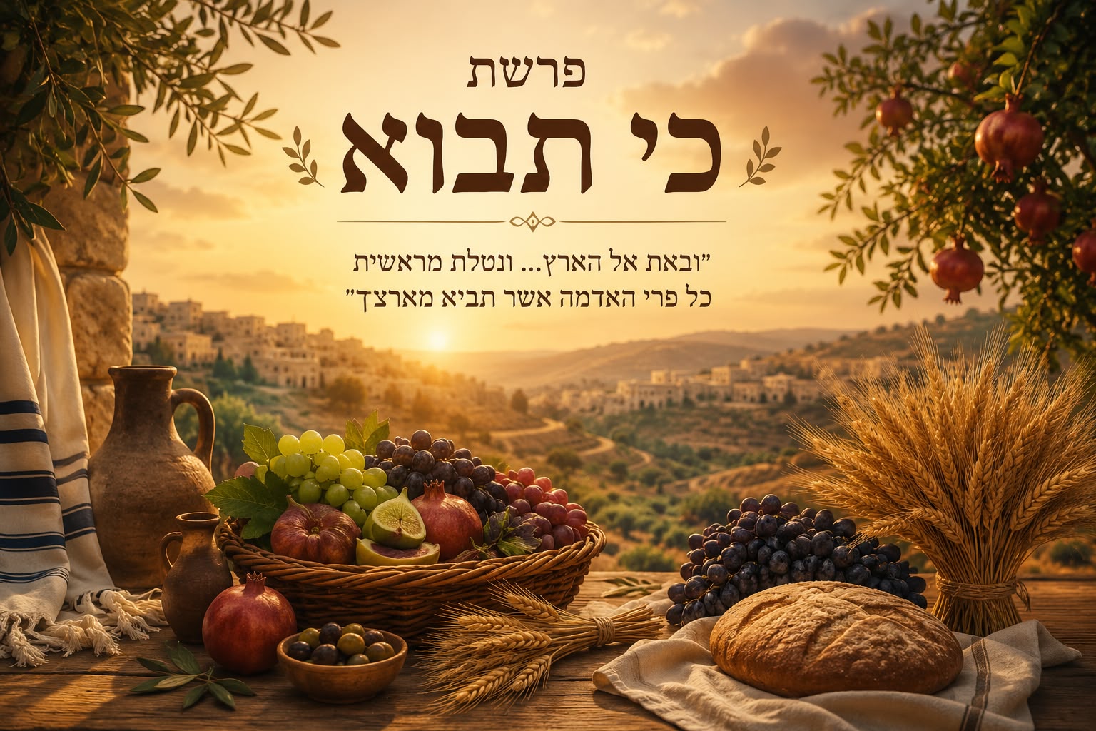 פָּרָשַׁת 'כִּי תָּבוֹא' - מְלַמֶּדֶת אוֹתָנוּ, כִּי רַק אַחֲרֵי שֶׁנֵּצֵא לַמִּלְחָמָה נֶגֶד הַכַּעַס שֶׁבָּנוּ, וּנְנַצְּחוֹ, רַק אָז נוּכַל לָבוֹא אֶל הַשָּׁלוֹם וְלַחֲווֹת אֶת הַטּוֹב שֶׁהַשֵּׁם הֵכִין לָנוּ.