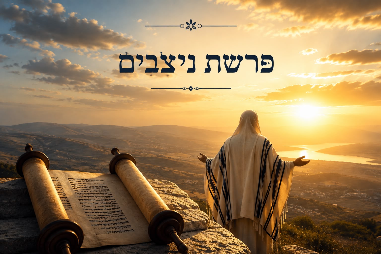 פָּרָשַׁת 'נִ(צָּ)בִים -מְלַמֶּדֶת אוֹתָנוּ שֶׁאִם נַשְׂכִּיל לָשׁוּב לְהִתְנַהֲגוּת טוֹבָה בִּזְמַנֵּי הַקֹּשִׁי וְהַגָּלוּת, הַשֵּׁם יַרְאֶה לָנוּ אֶת הַדֶּרֶךְ וְהַבְּרָכָה.