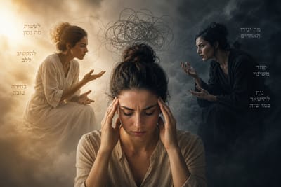 אִם לֹא נִתְפַּנֶּה לַקּוֹנְפְלִיקְט הַפְּנִימִי שֶׁבְּתוֹכֵנוּ, הַמְּצִיאוּת תְּפַנֶּה אוֹתָנוּ..