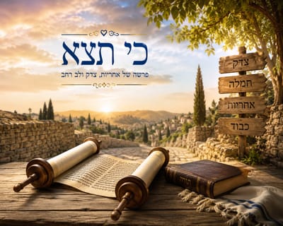 פָּרָשַׁת 'כִּי תֵּצֵא' - מְלַמֶּדֶת אוֹתָנוּ שֶׁכְּדֵי לַחֲווֹת אֶת הַשֶּׁפַע, הַזְּרִימָה וְהָאַהֲבָה בְּחַיֵּינוּ, עָלֵינוּ לִלְמֹד מַהוּ הַשֹּׁרֶשׁ לְכַעַס שֶׁלָּנוּ, וּלְהִלָּחֵם בּוֹ עַד לְנִצְחוֹנוֹ.