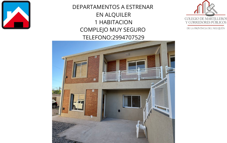 .ALQUILER DEPARTAMENTOS NEUQUEN CAPITAL