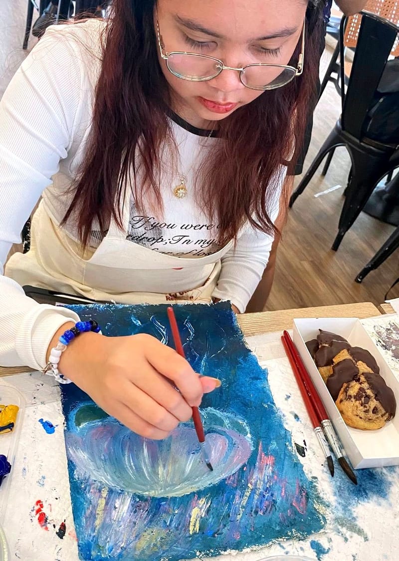 Mindful Strokes: Painting for Inner Peace - It's a sustainable Art Workshop