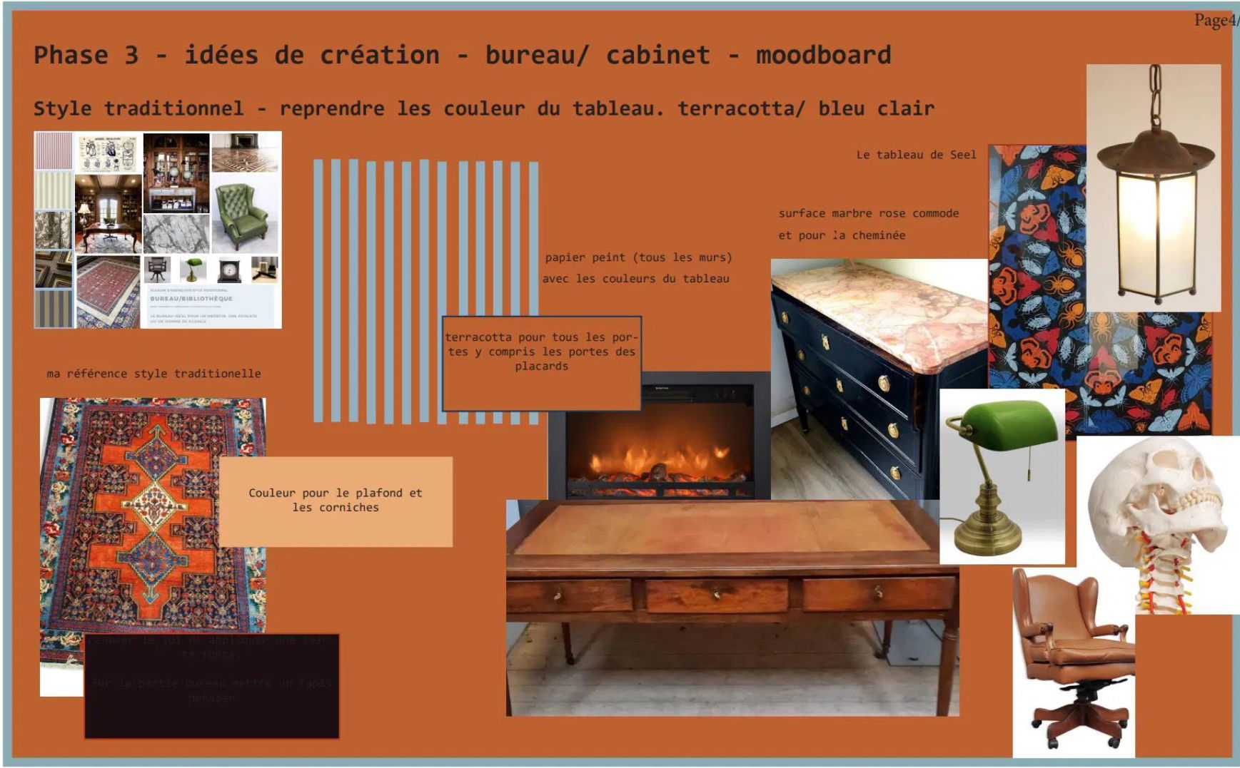 Projet Bureau médecin - moodboard