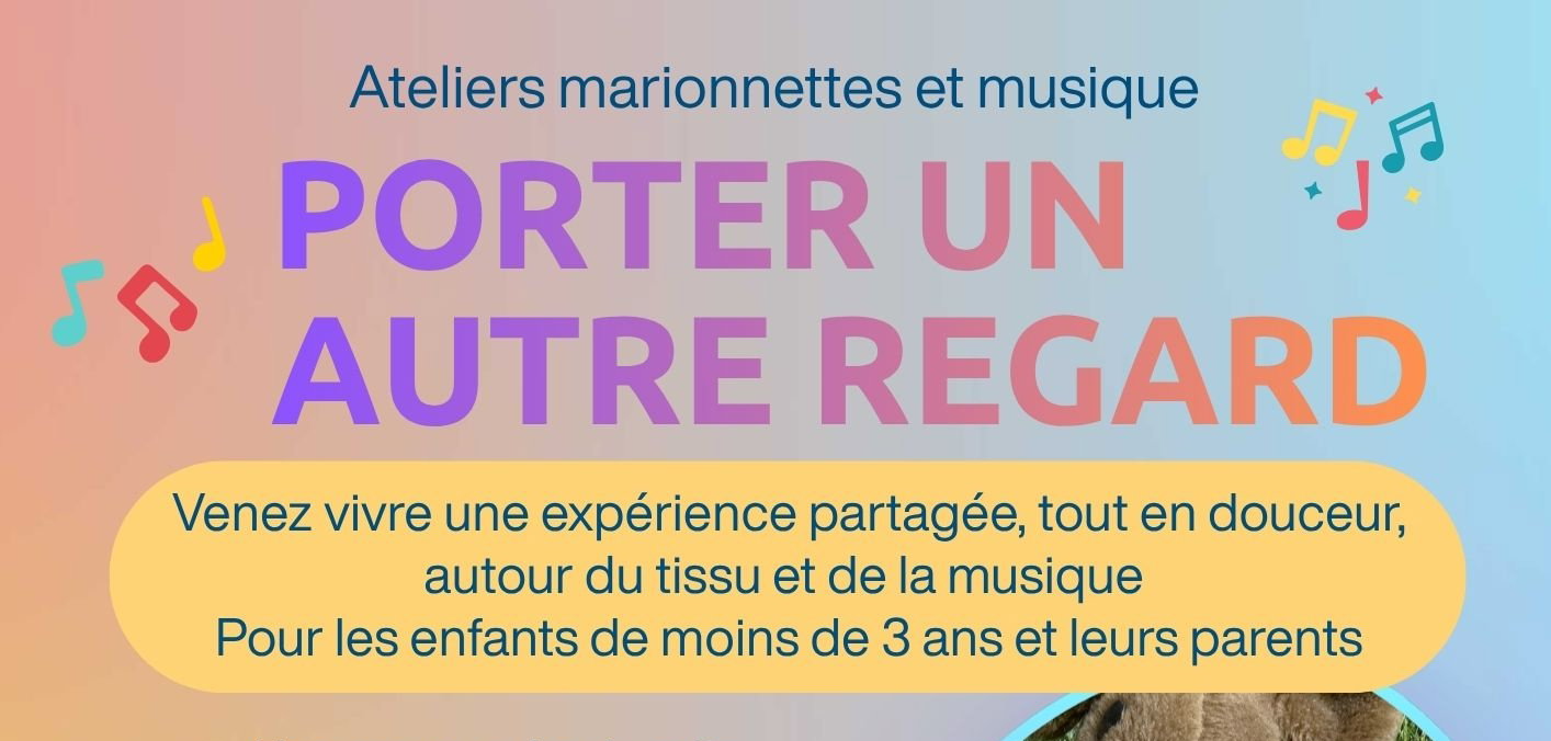 Ateliers parents/enfants "porter un autre regard" - Il reste encore des places !