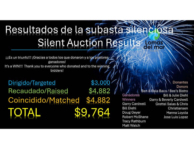 SOLD - Subasta silenciosa / Silent Auction