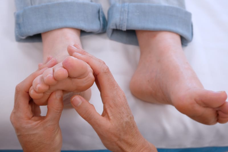 La réflexologie plantaire