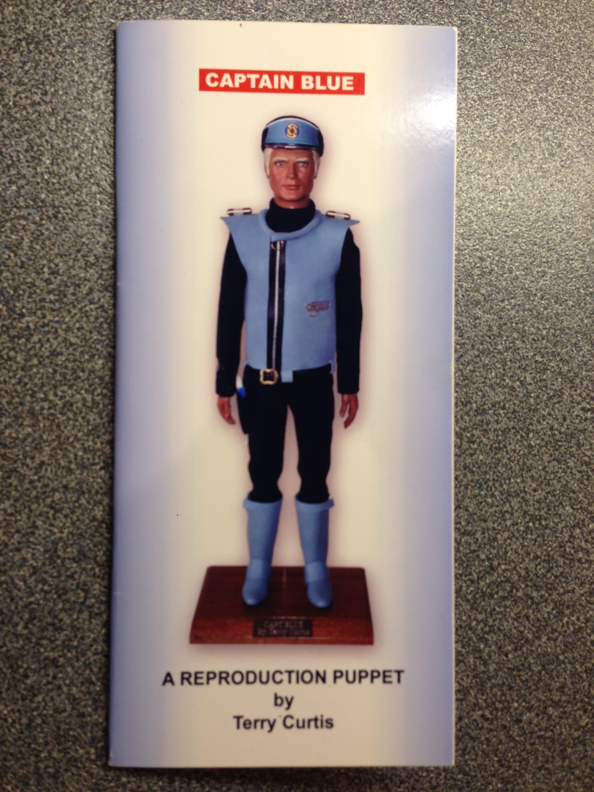 Captain Blue Repro by Terry Curtis