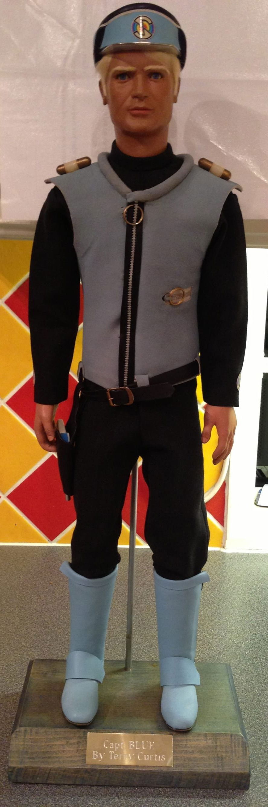 Captain Blue Repro by Terry Curtis