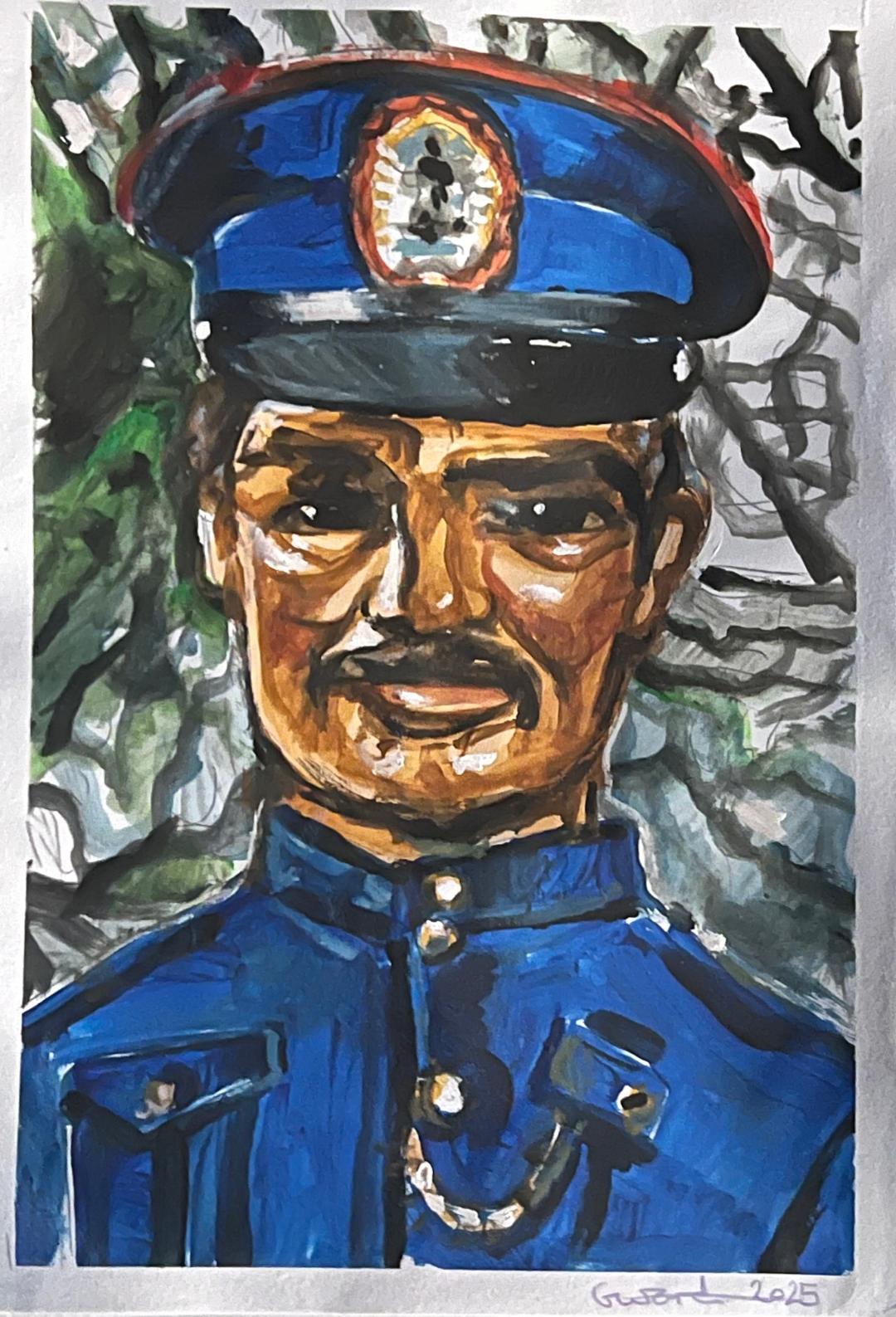 Allington Policeman by Gary Ward