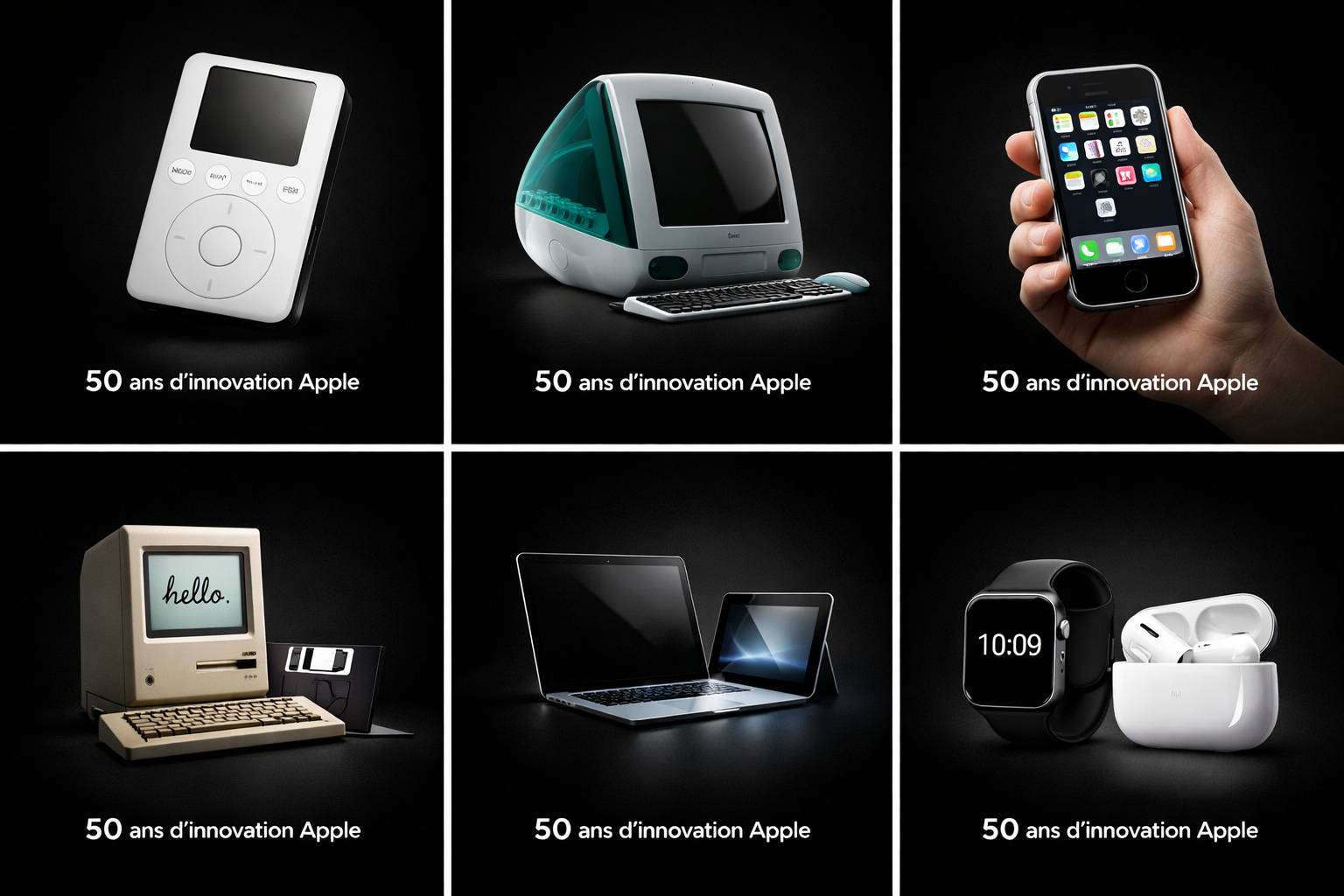 Apple a 50 ans : l’histoire d’une entreprise qui a changé le monde ! Avec des choix surprenant...