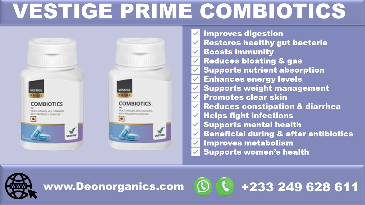 Buy Vestige Prime Combiotics – Probiotics & Prebiotics for Gut Health