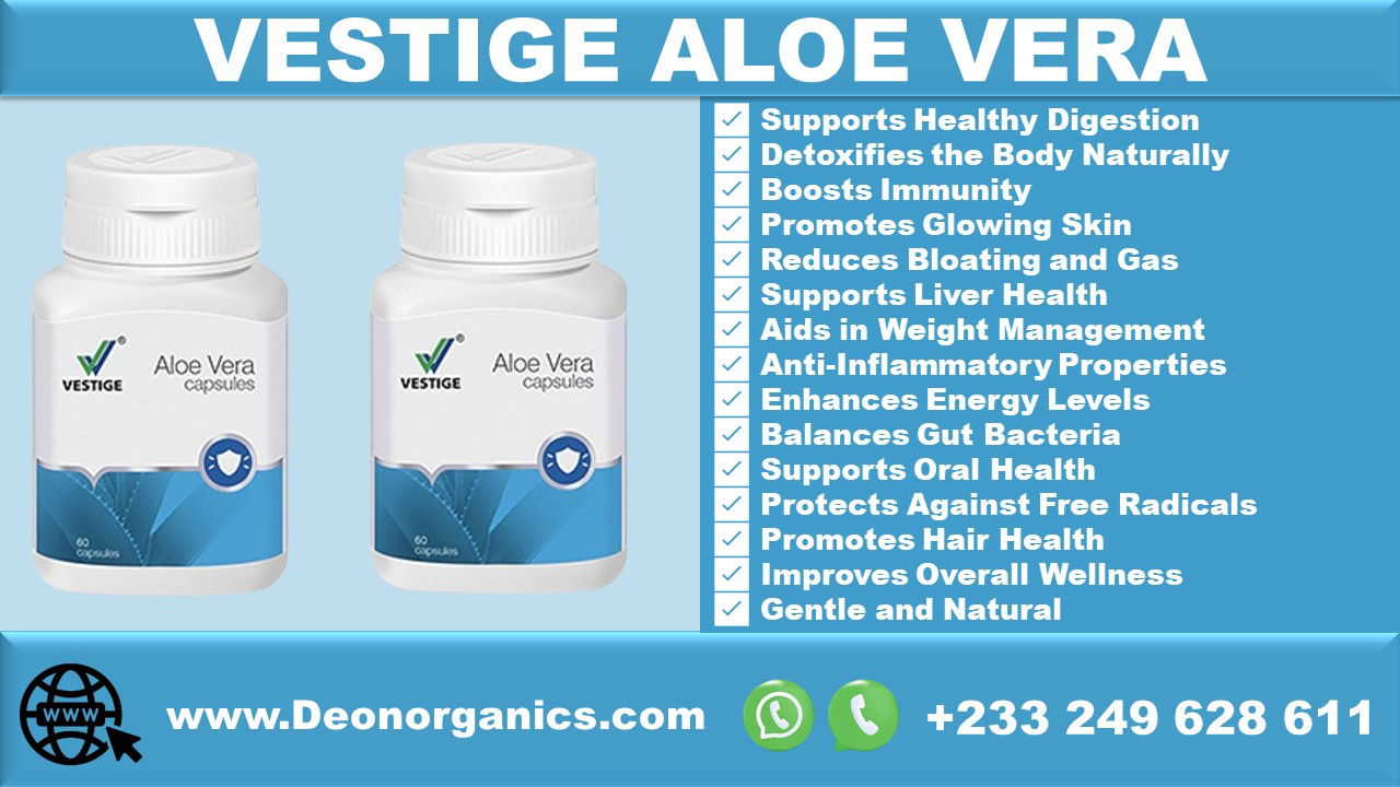 Buy Vestige Aloe Vera Capsules – Natural Detox Support
