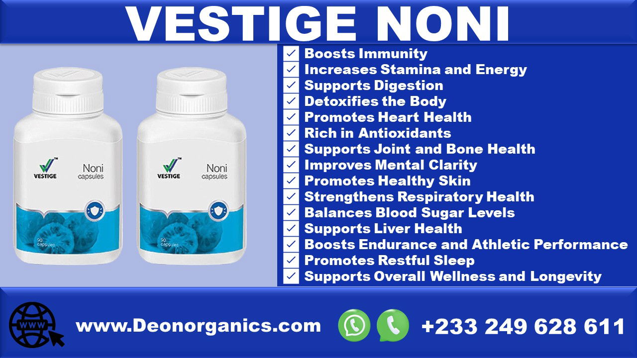 Buy Vestige Noni Capsules – Natural Immunity & Detox Support