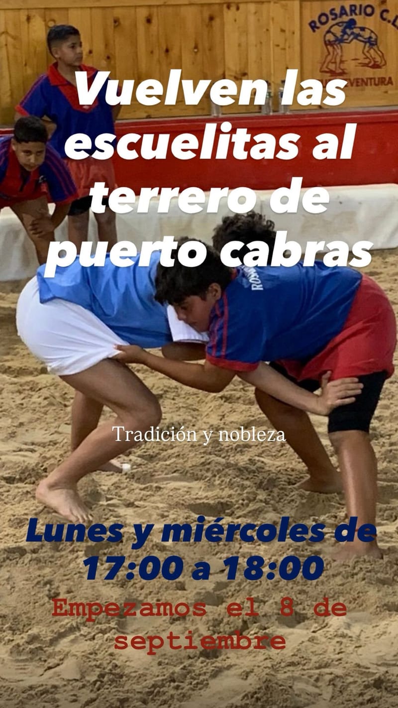 ESCUELA DE LUCHA CANARIA