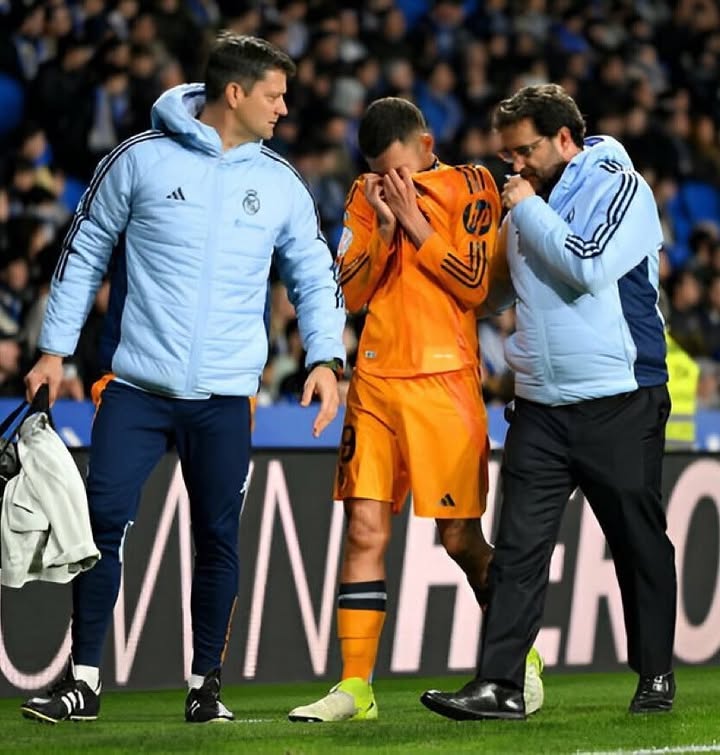 Dani Ceballos injured the semimembranosus muscle.