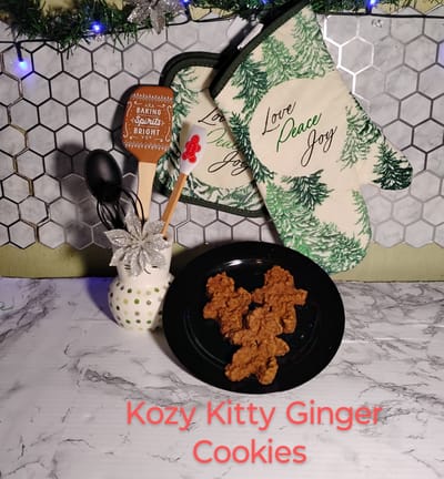 Kozy Kitty Ginger Cookies