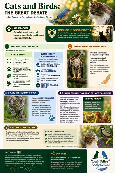 Cats and Birds: The Great Debate